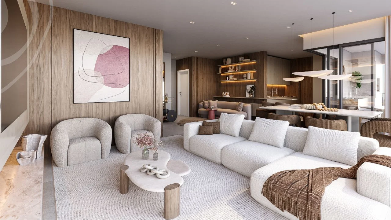 Apartamentos Apartamento 3 Suítes à venda em Meia Praia,