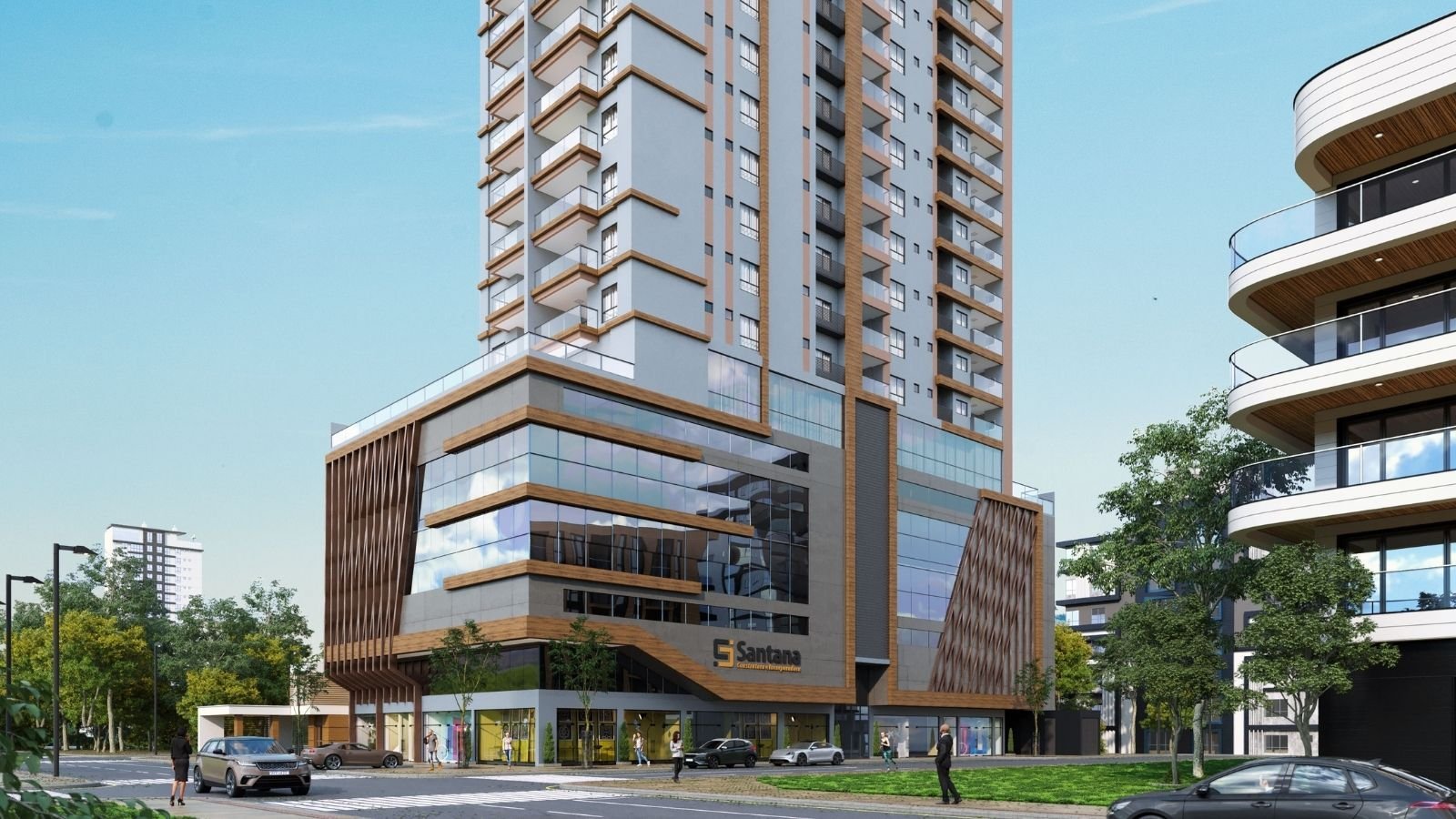 Apartamento de 134,44 m² com 3 Suítes e Heliponto