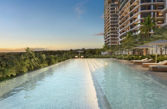 Lagom Perequê em Porto Belo: unidade 1201 com 144,03 m² — Lagom Pereque Porto Belo 12 Piscina Adulto Condominio B