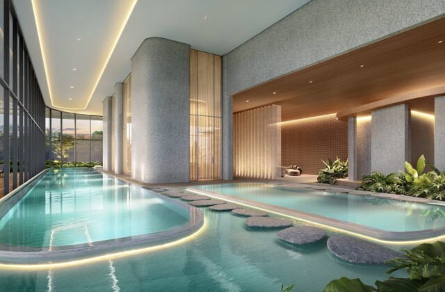 Comprar apartamento 1801 no Lagom Perequê, Porto Belo — Lagom Pereque Porto Belo 17 Piscina Coberta Condominio A 01