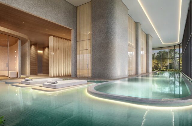 Unidade 1803 do Lagom Perequê – Porto Belo, SC — Lagom Pereque Porto Belo 18 Piscina Coberta Condominio A